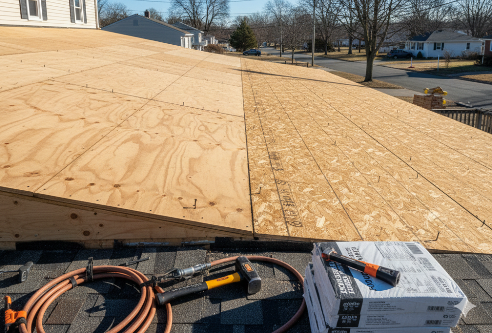 CDX vs OSB: Roofing Plywood Comparison