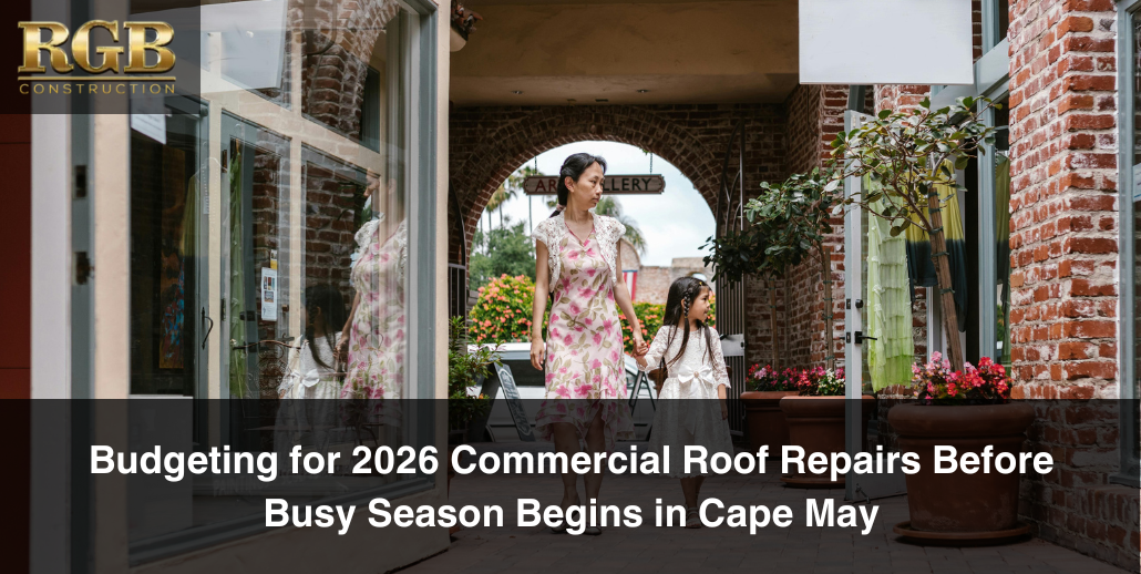 When your commercial roof repairs are done early, you can expect more visitors to your store, as seen in these two smiling tourists.
